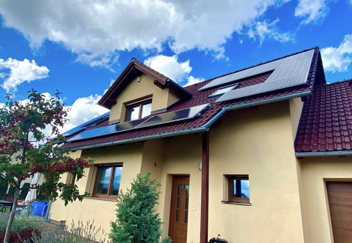 Fotovoltaika Liberec 6,3 kWp / 10,65 kWh